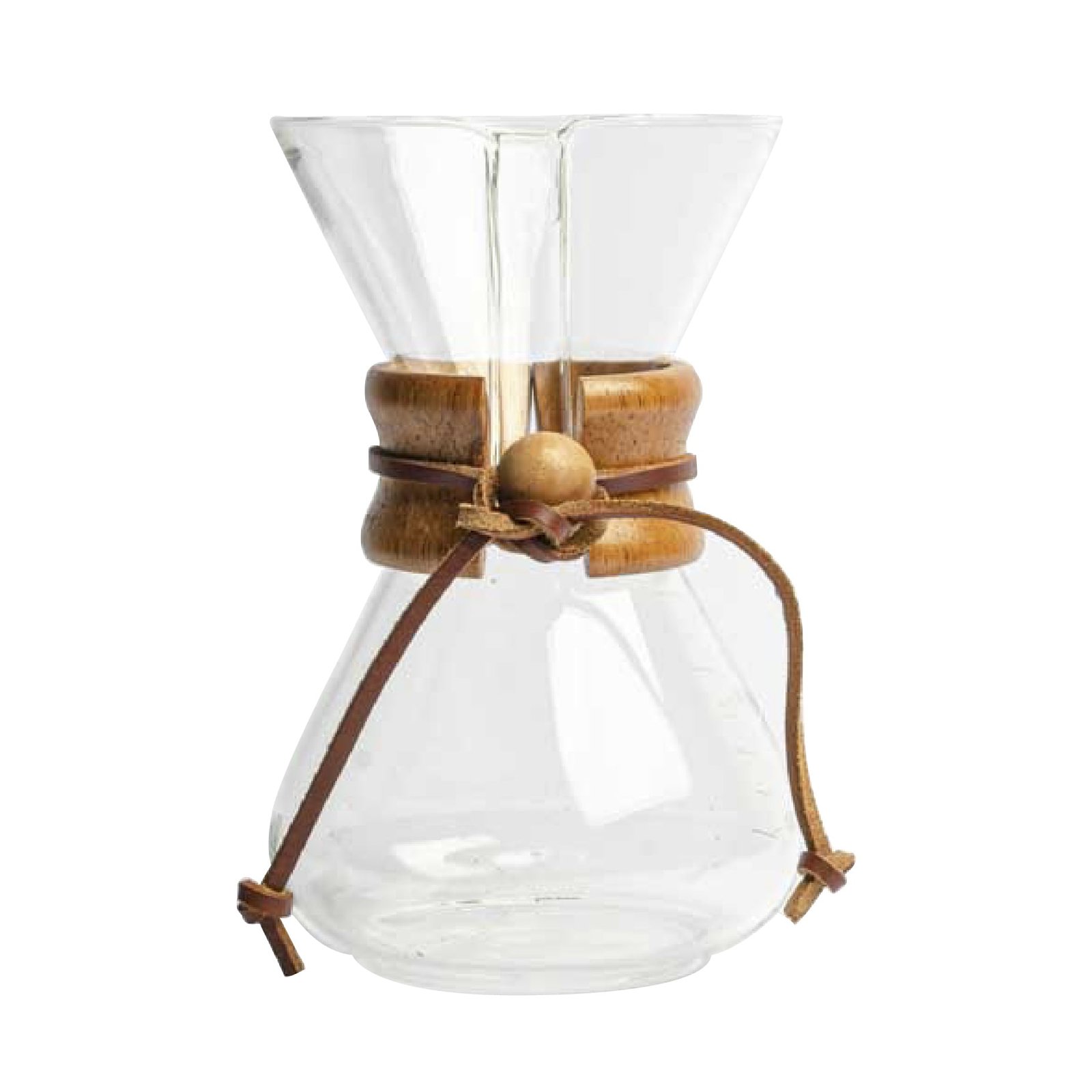 Chemex Original Cuello Madera 6 tazas