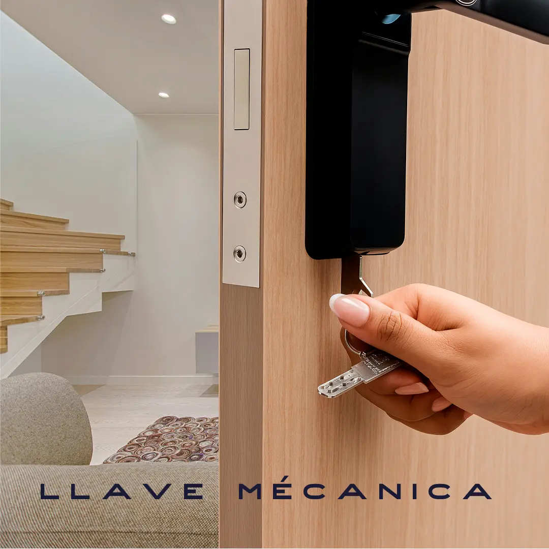 Acceso con llave mecánica