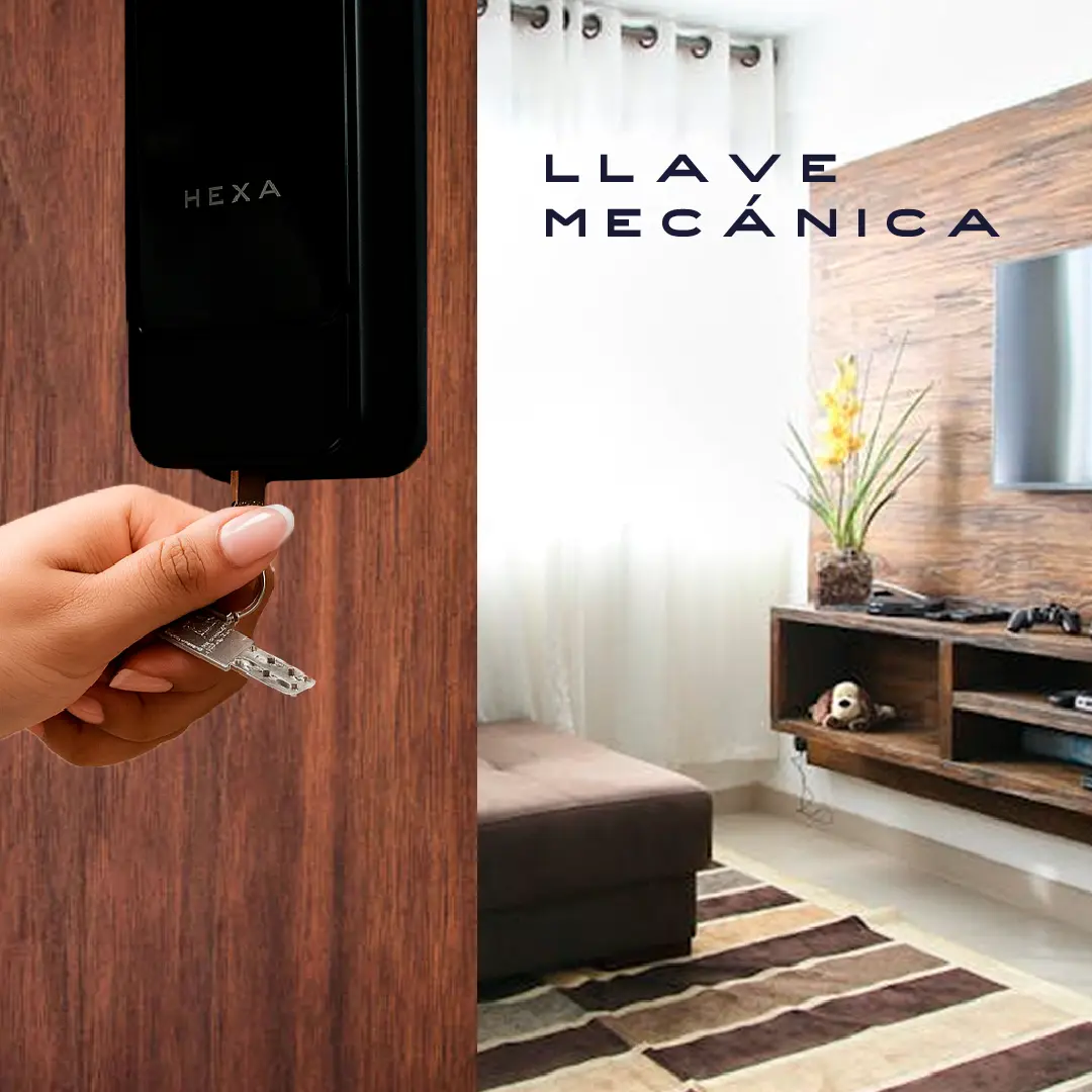 Acceso con llave mecánica